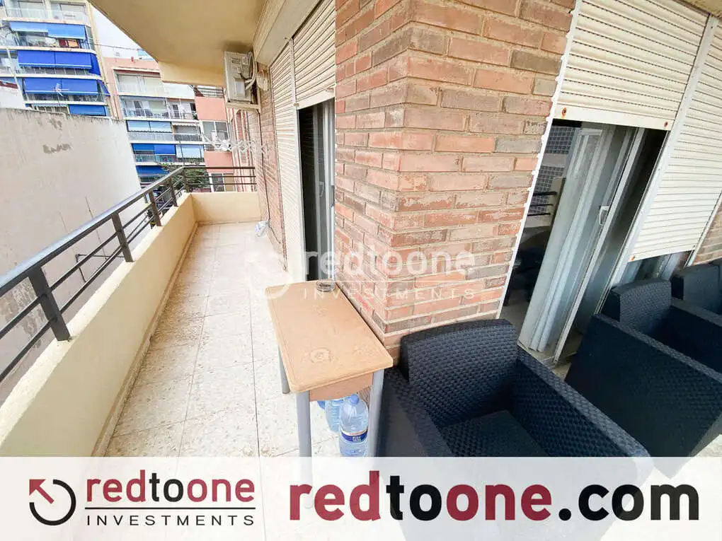 Balcony of Flat for sale in Campello Playa