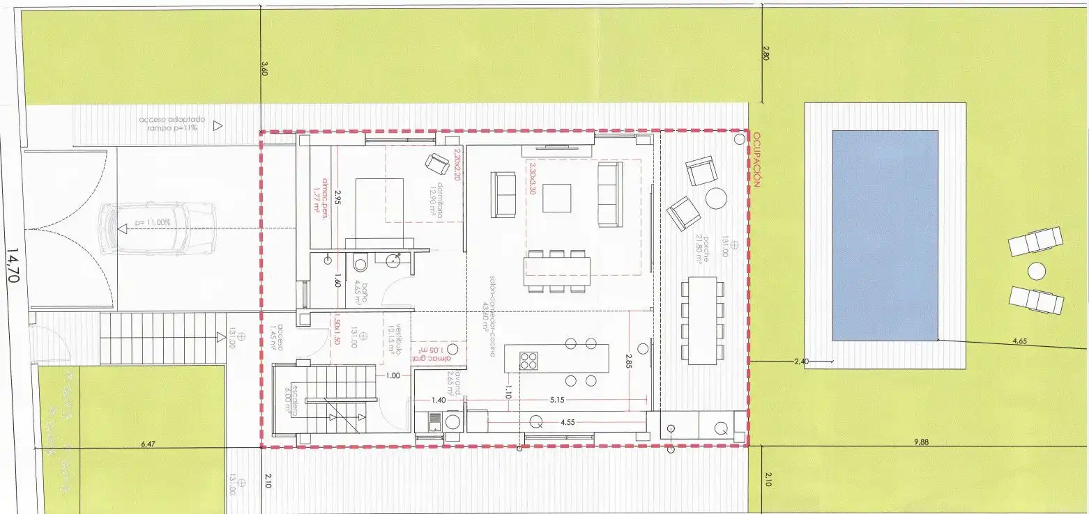 Chalet con terraza en venta en Rúa Manuel de Falla, imagen 8