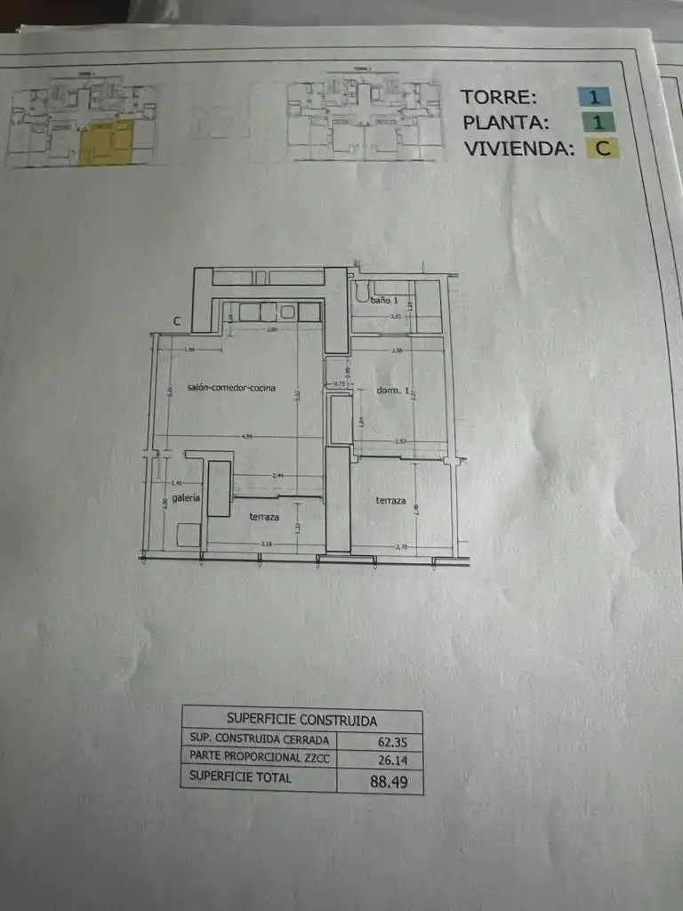 Flat for sale in Benidorm  with Air Conditioner, Heating and Private garden