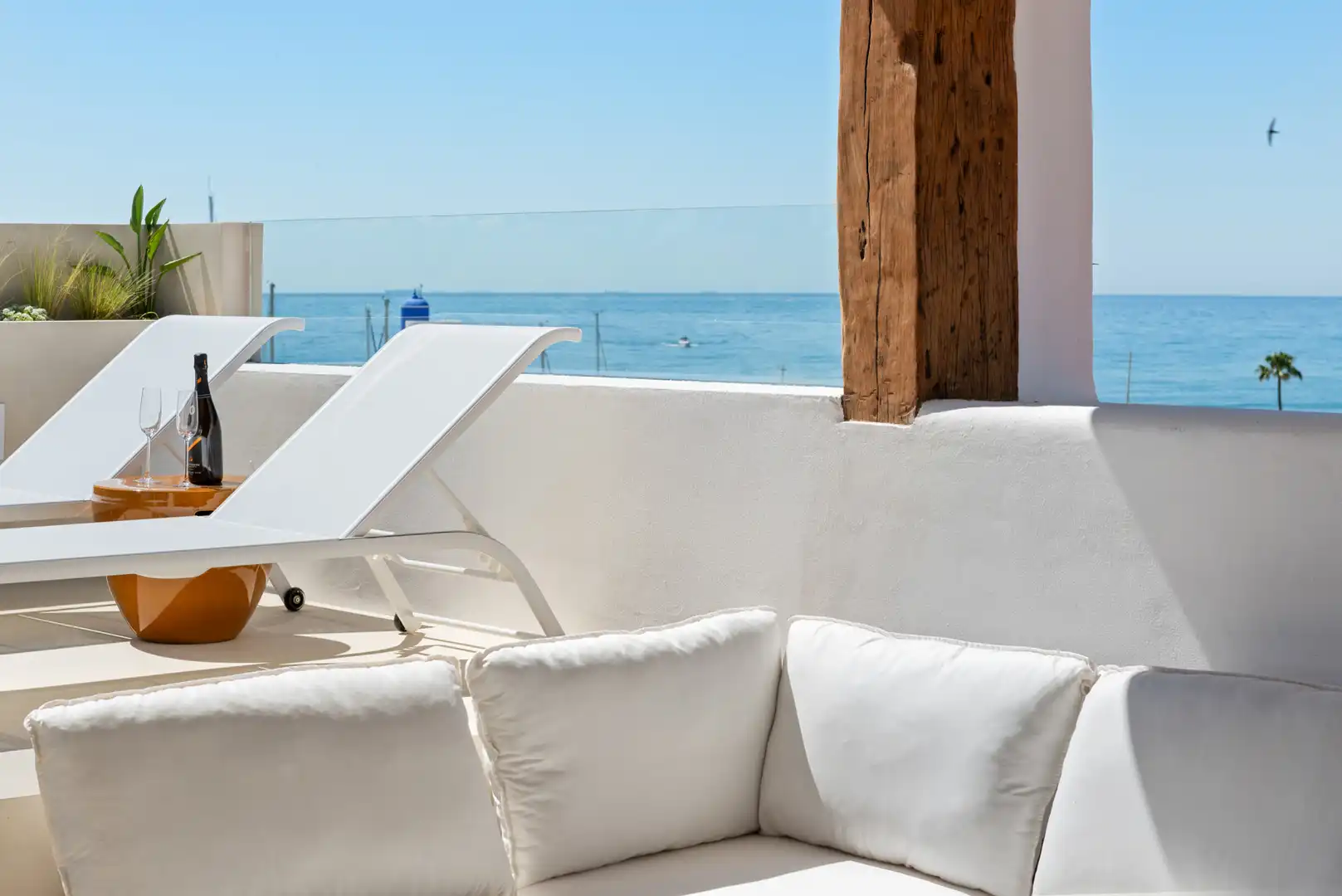 Terraza de Ático en venta en Manilva con Aire acondicionado, Terraza y Piscina
