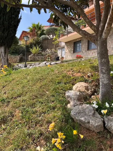 Jardí de Casa o xalet en venda en La Palma de Cervelló amb Aire condicionat, Calefacció i Jardí privat