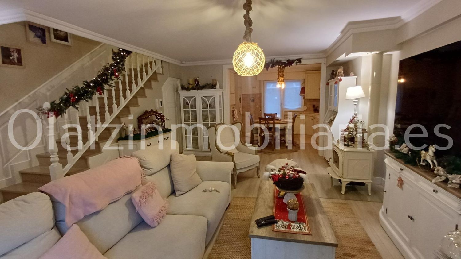 Living room of House or chalet for sale in Zalla   with Heating, Terrace and Storage room