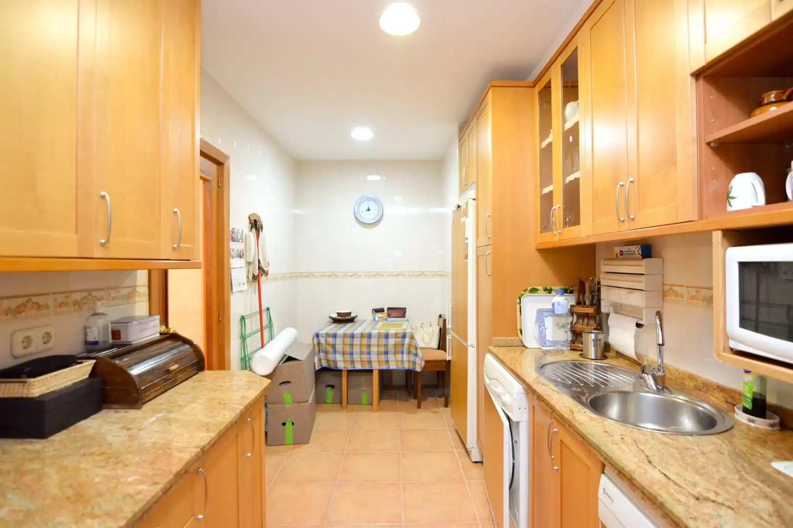 Küche von Wohnung zum Verkauf in Madrid mit Heizung und Parkett