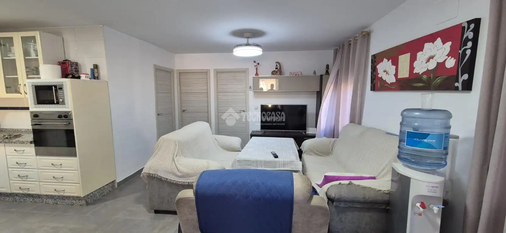 Sala de estar de Finca rústica en venta en Dos Hermanas con Aire acondicionado y Trastero