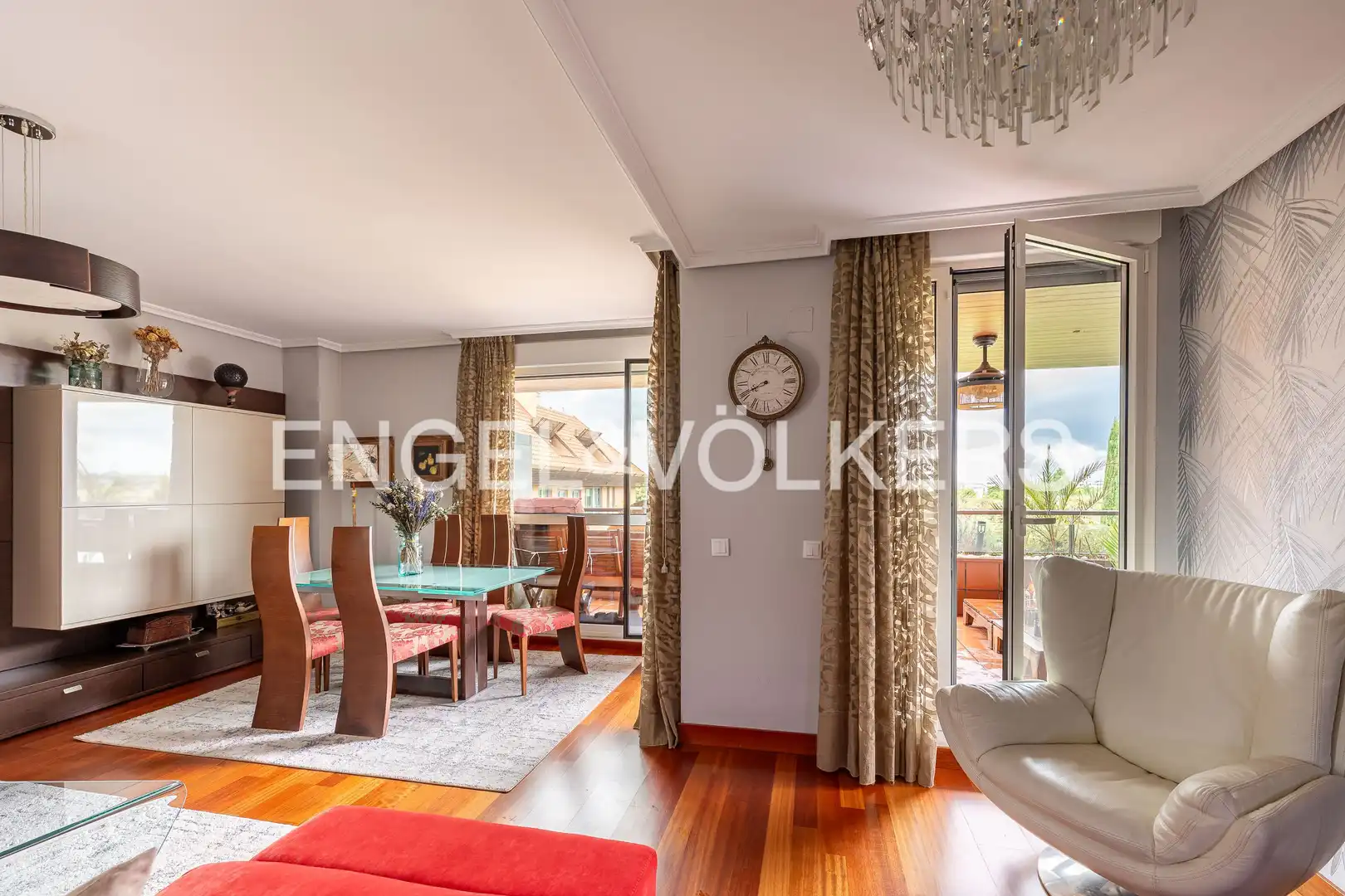 Comedor de Ático de alquiler en Boadilla del Monte con Aire acondicionado, Calefacción y Parquet