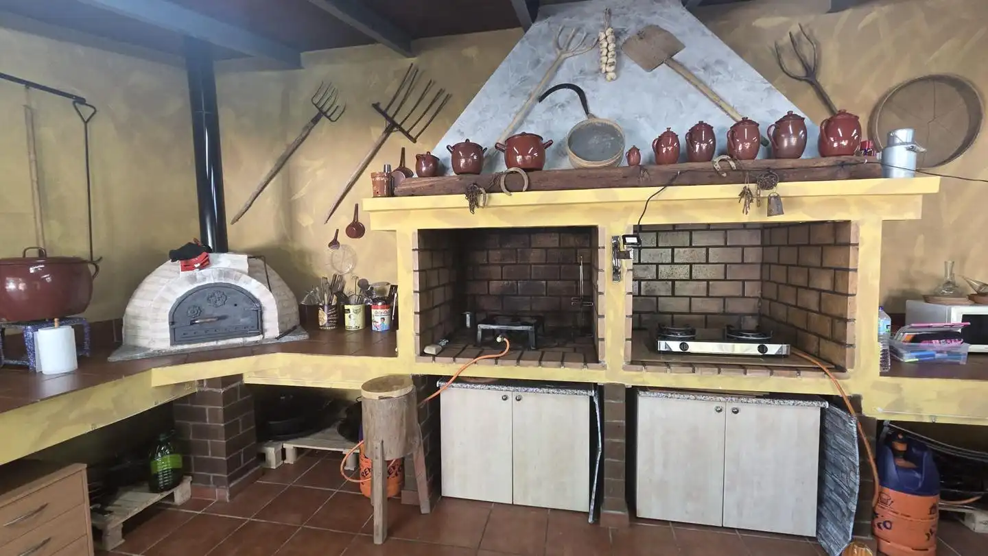 Cocina de Casa o chalet en venta en Tarancón con Aire acondicionado, Piscina y Amueblado
