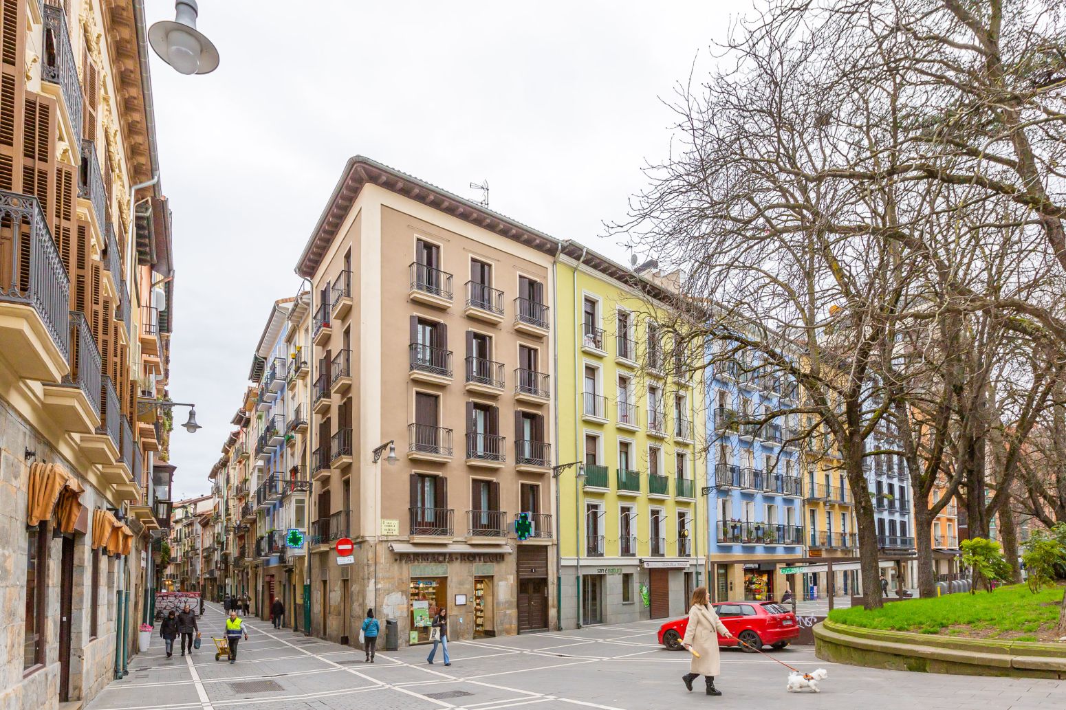 Vista exterior de Pis en venda en  Pamplona / Iruña amb Calefacció i Balcó