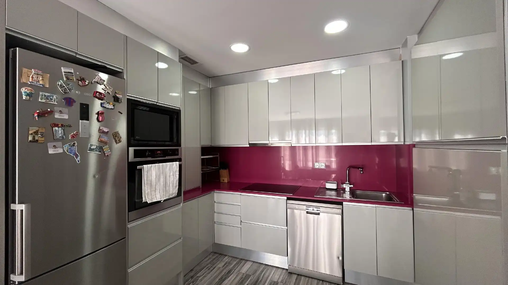 Kitchen of Flat for sale in Sant Andreu de la Barca  with Air Conditioner, Heating and Storage room