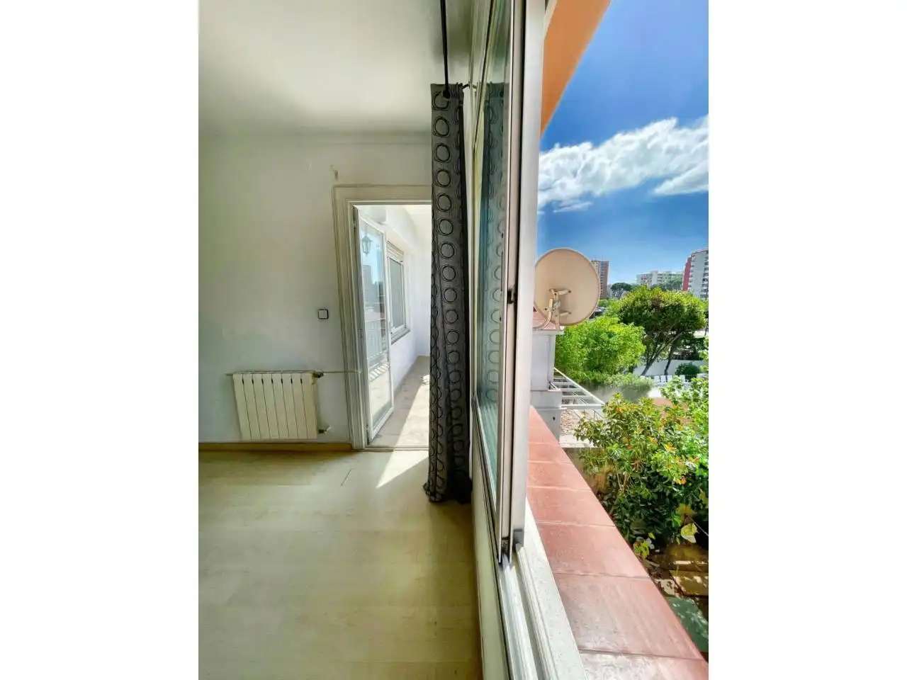 Terrasse von Wohnung zum Verkauf in Cerdanyola del Vallès mit Heizung, Parkett und Balkon