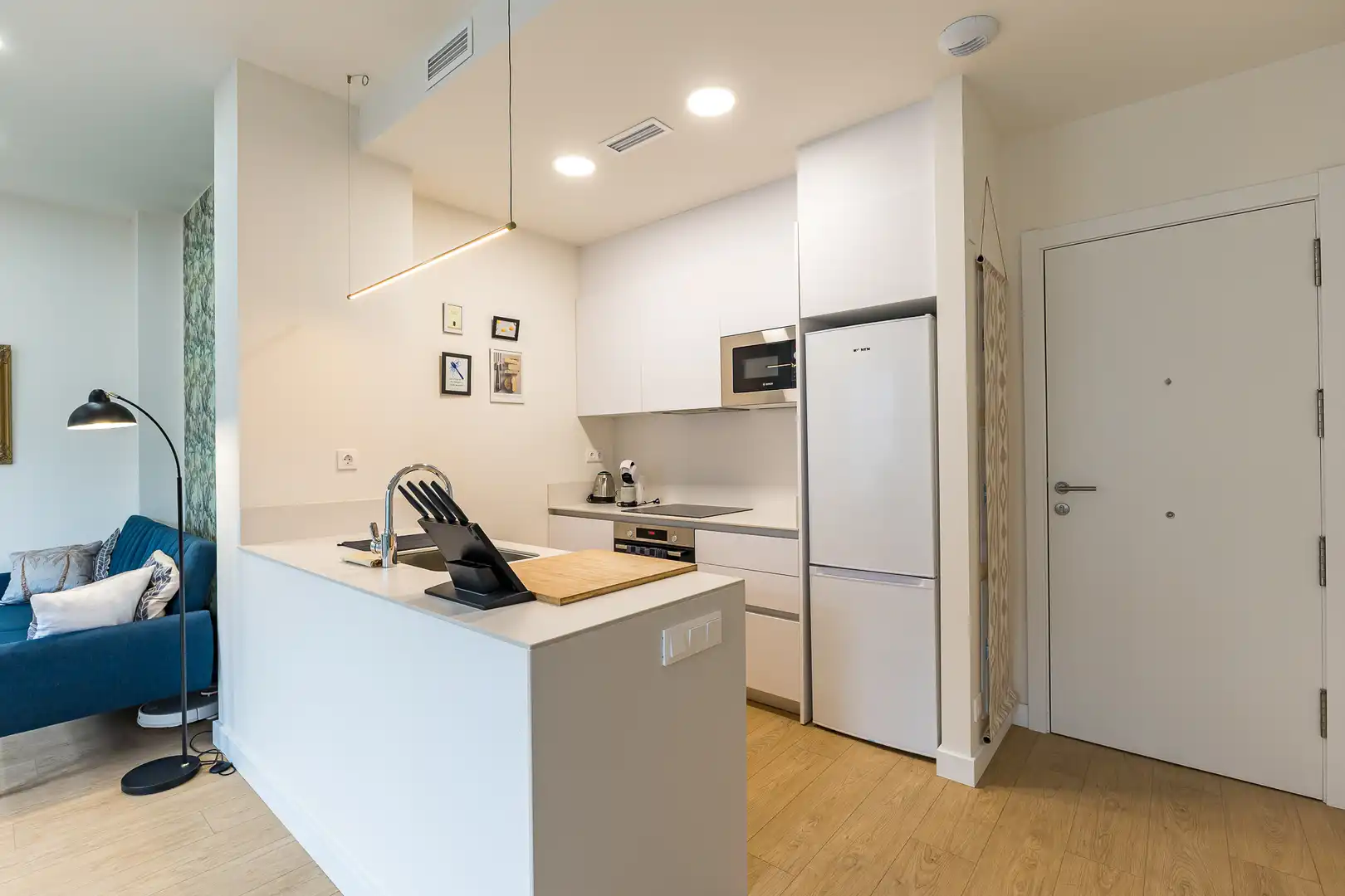 Kitchen of Apartments for sale in Vilanova i la Geltrú  with Air Conditioner, Heating and Storage room