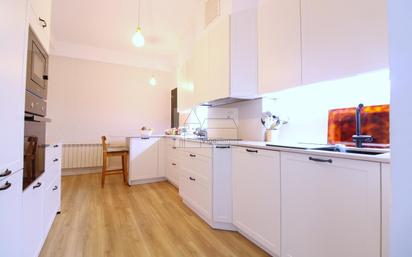 Kitchen of Flat for sale in Vigo   with Heating, Terrace and Storage room