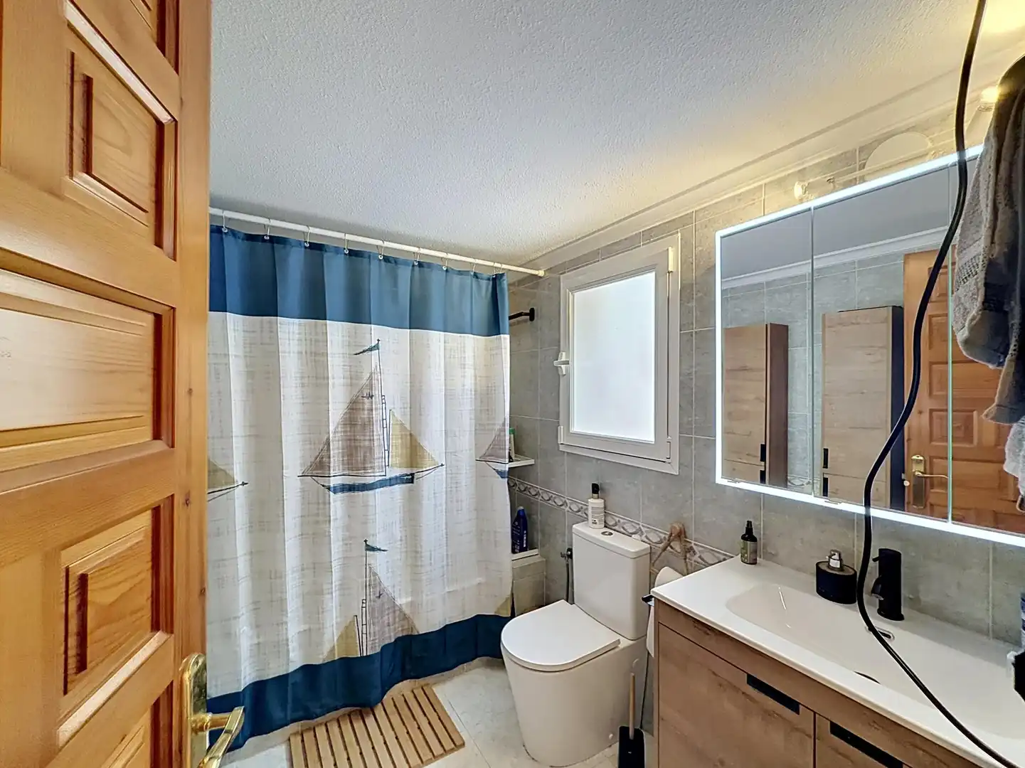 Baño de Apartamento en venta en Benitachell / El Poble Nou de Benitatxell con Aire acondicionado, Calefacción y Terraza