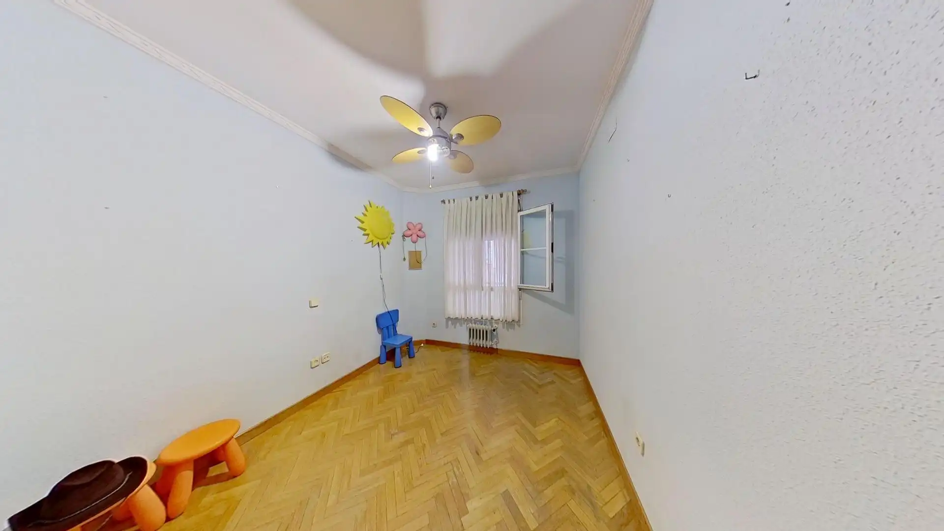 Bedroom of Flat for sale in Getafe  with Private garden, Parquet flooring and Terrace