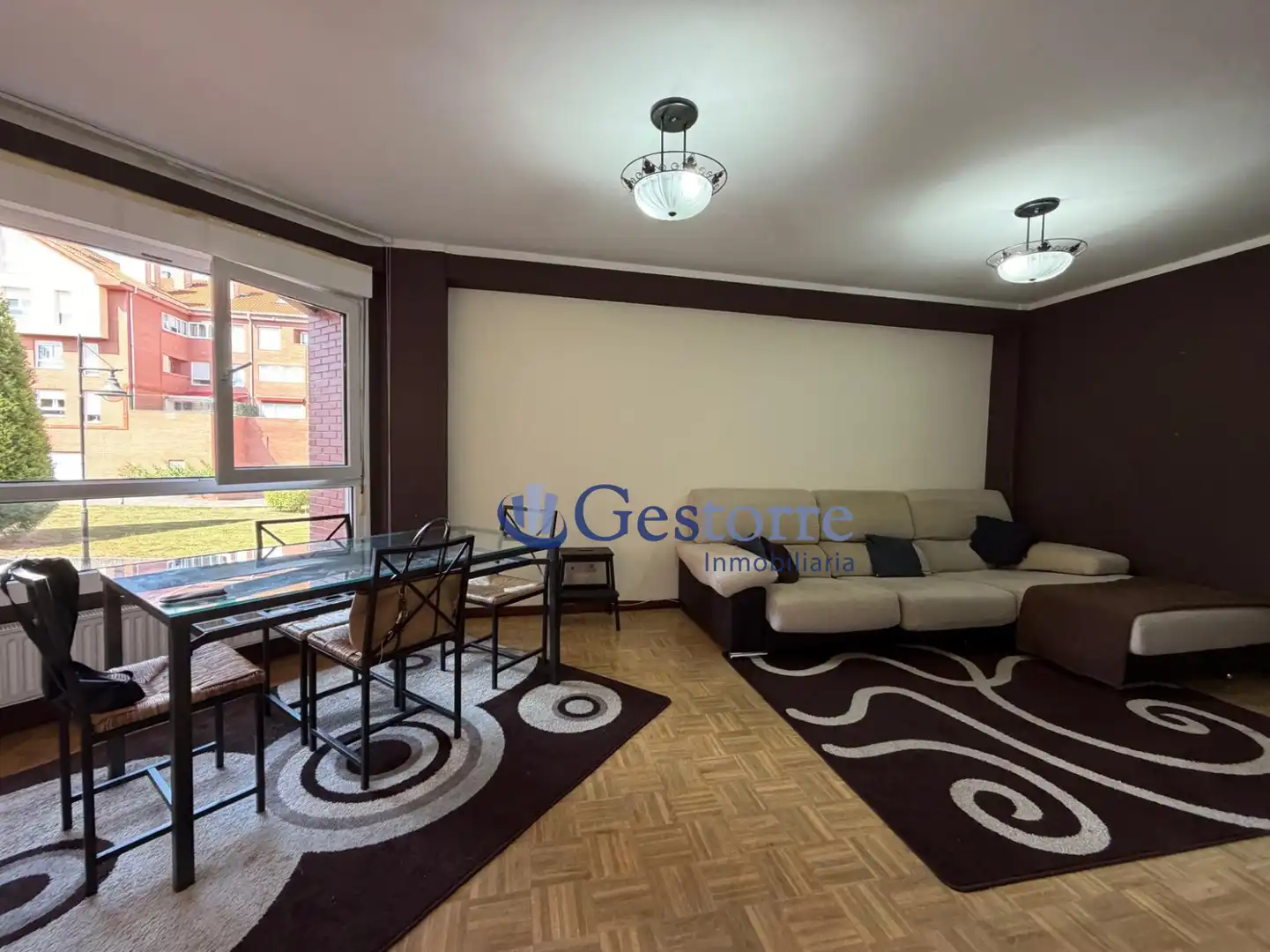 Living room of Flat for sale in Castrillón  with Heating, Terrace and Storage room