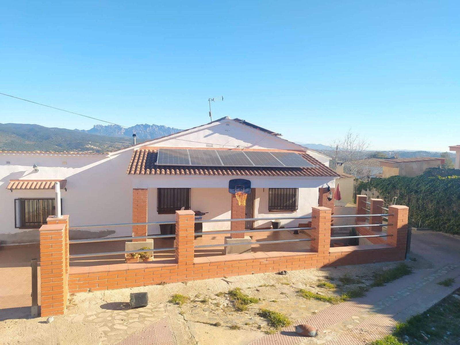 Vista exterior de Casa o chalet en venta en Cabrera d'Anoia con Aire acondicionado, Calefacción y Jardín privado