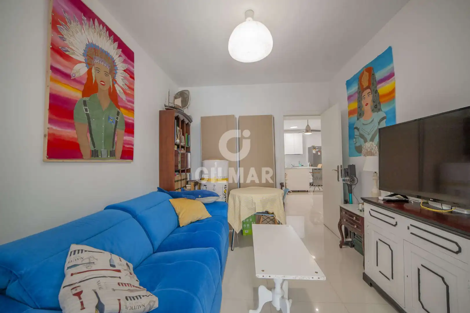 Living room of Flat for sale in Sevilla  with Heating and Balcony