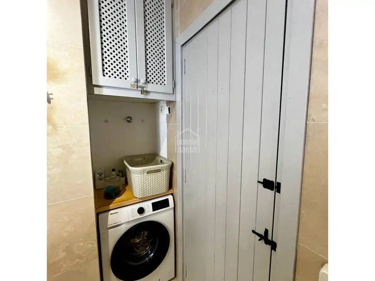 Bathroom of Apartments for sale in Es Mercadal  with Private garden, Terrace and Furnished