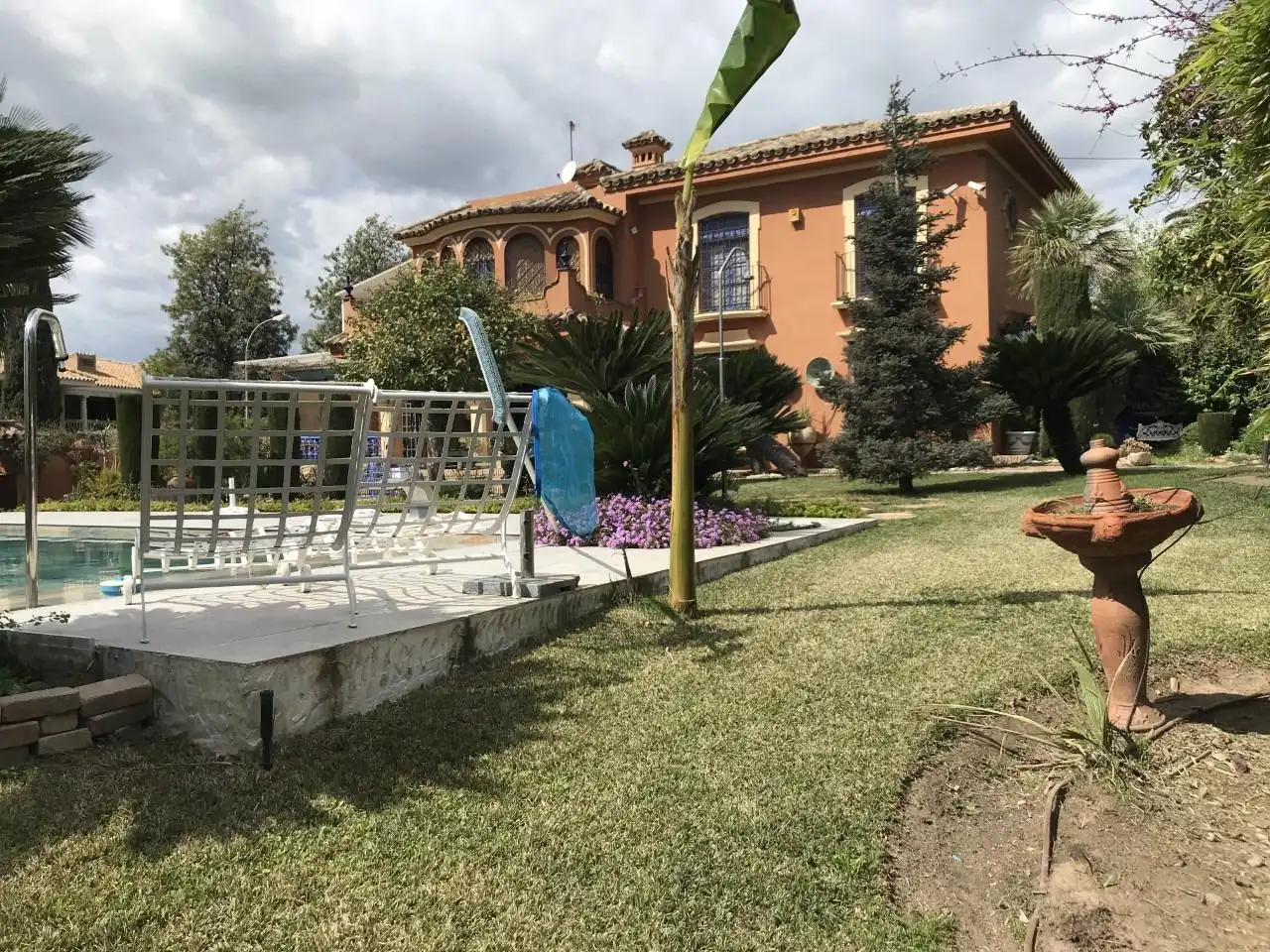 Garden of Houses for sale in Córdoba  with Air Conditioner, Heating and Private garden
