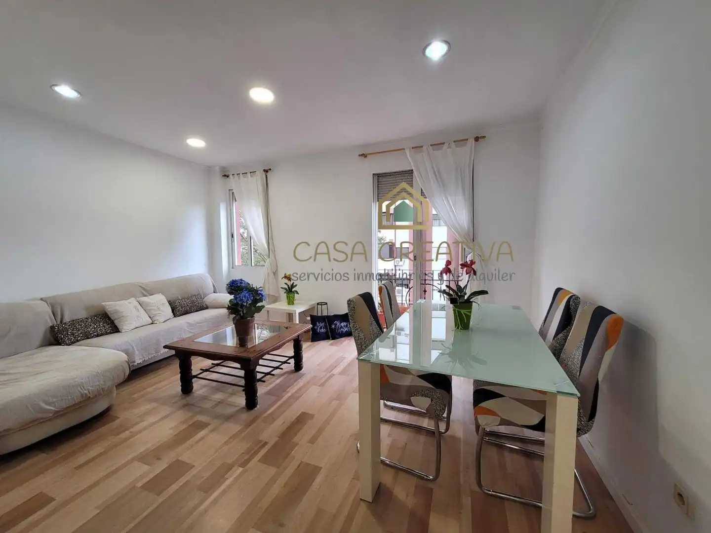 Wohnzimmer von Wohnung zum Verkauf in Valencia mit Klimaanlage, Heizung und Möbliert