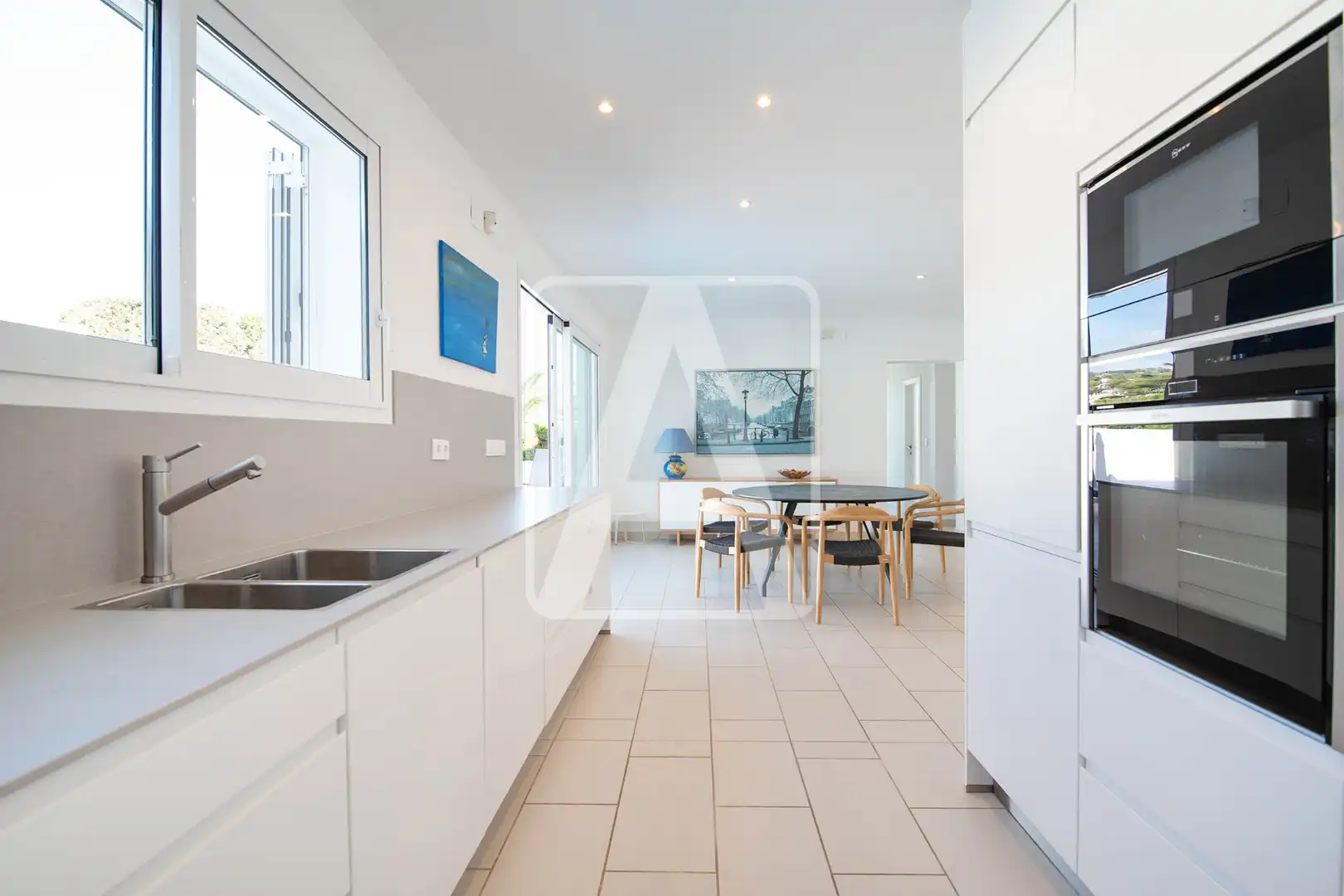 Cocina de Casa o chalet en venta en Benissa con Aire acondicionado, Calefacción y Jardín privado