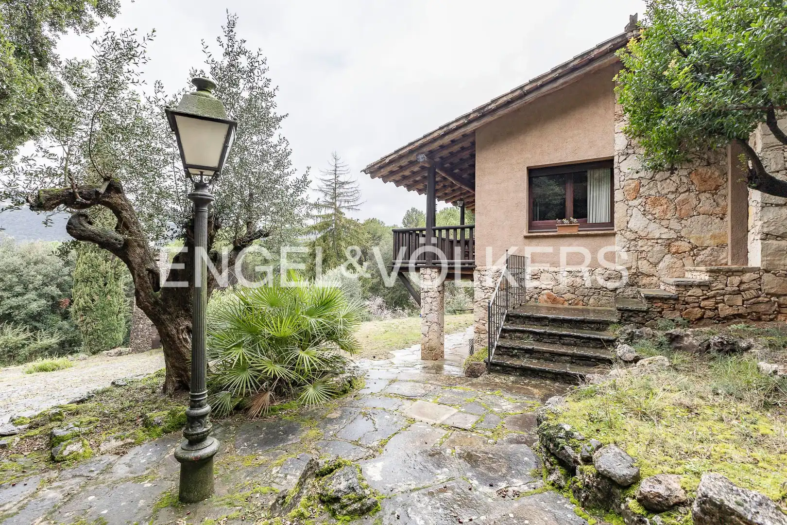 Vista exterior de Finca rústica en venta en Aiguafreda con Calefacción, Jardín privado y Piscina