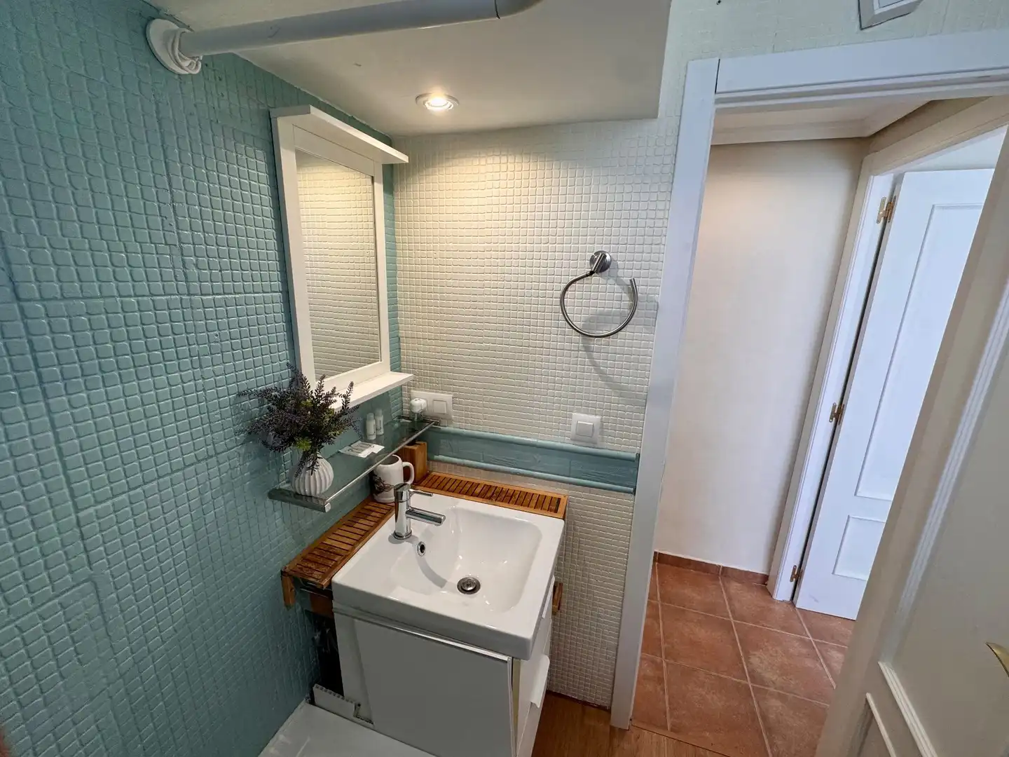 Baño de Apartamento en venta en Sagunto / Sagunt con Aire acondicionado