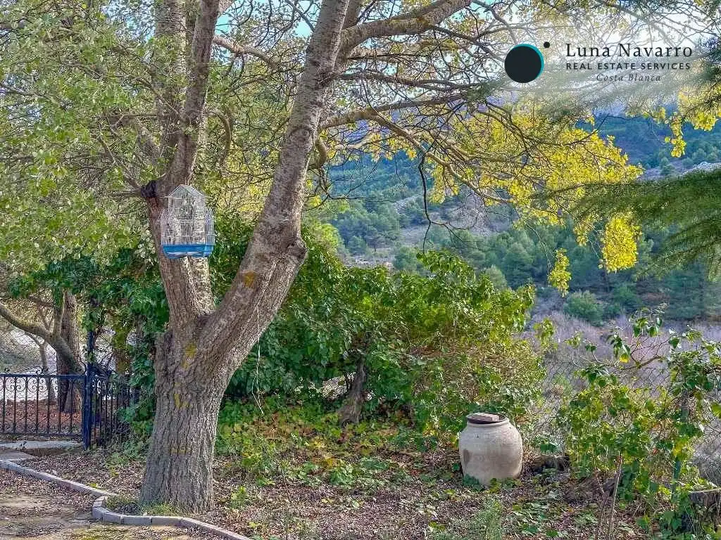 Jardín de Casa o chalet en venta en Confrides con Calefacción, Jardín privado y Terraza