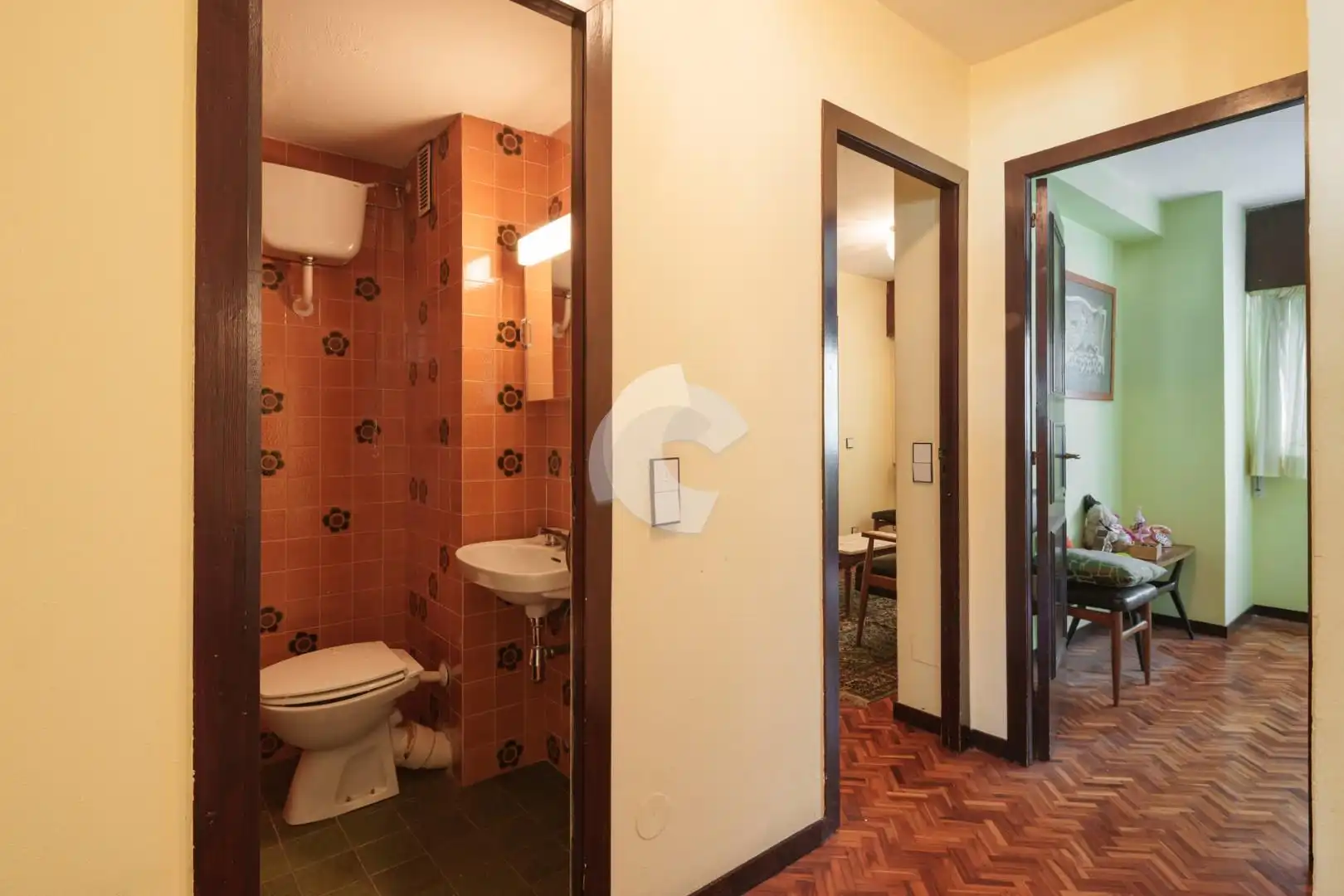 Bathroom of Flat for sale in A Coruña Capital   with Heating