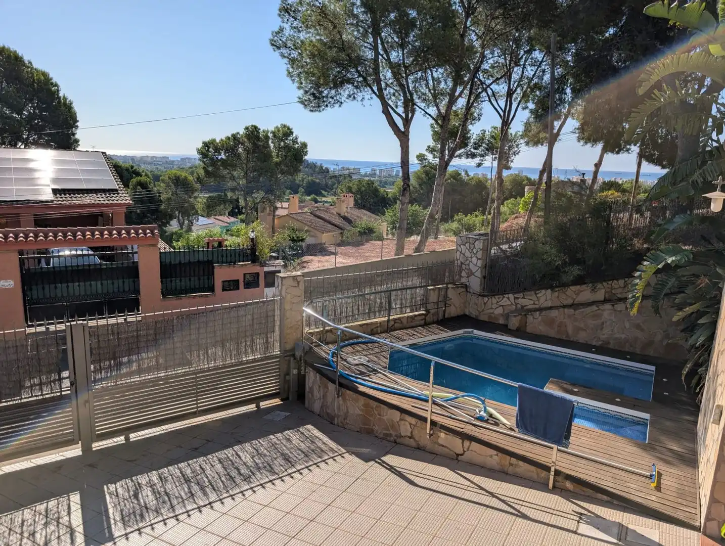 Piscina de Casa o xalet de lloguer en Benicasim / Benicàssim amb Aire condicionat, Calefacció i Jardí privat