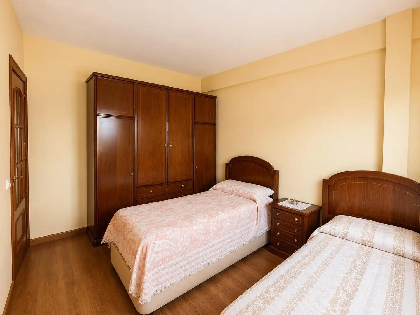Schlafzimmer von Wohnung zum Verkauf in Madrid mit Heizung, Parkett und Terrasse