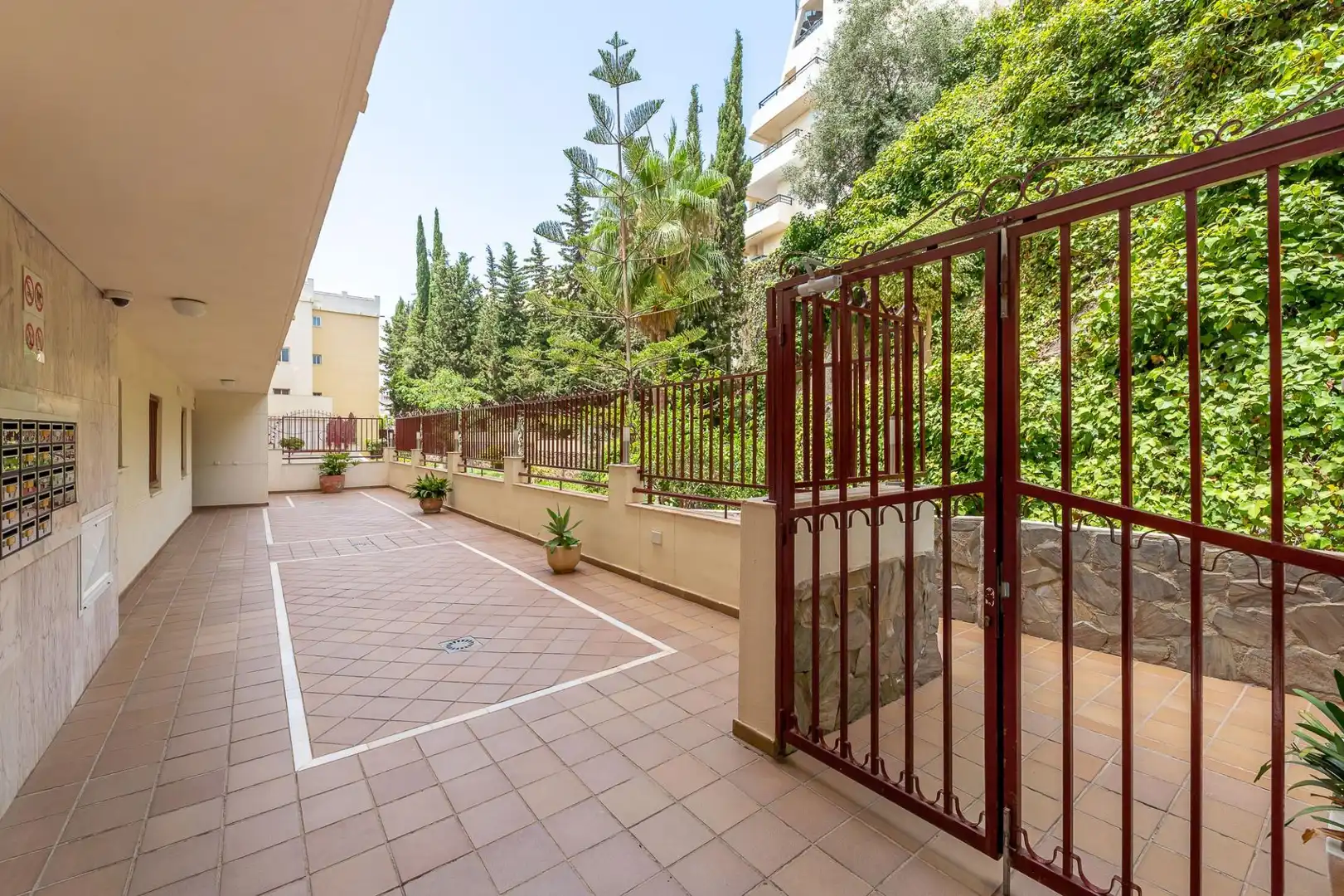 Terrace of Flat for rent in Torrequebrada