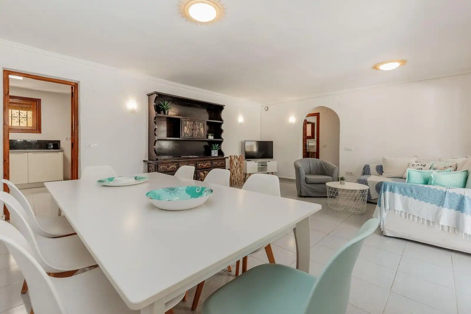 Dining room of Houses for sale in El Portet - Pla de Mar