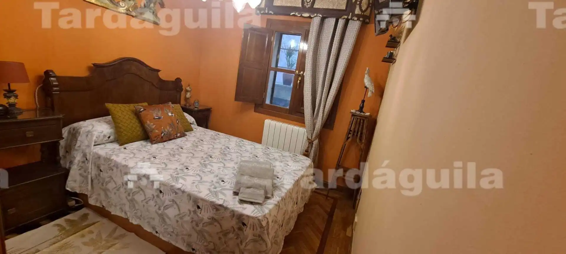 Bedroom of Flat for rent in Salamanca  with Heating, Terrace and Furnished