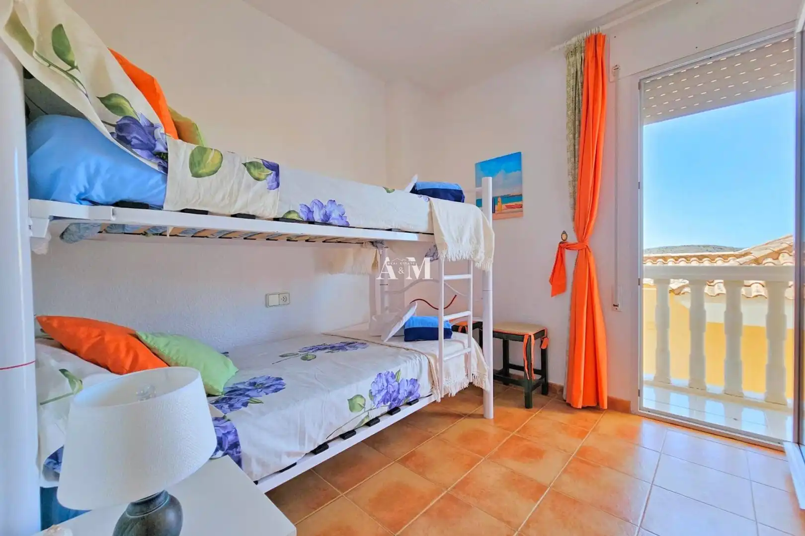Bedroom of Detached homes for rent in La Manga del Mar Menor  with Air Conditioner, Heating and Terrace