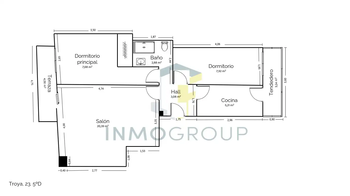 Flat for sale in Calle de Troya, imagen 16