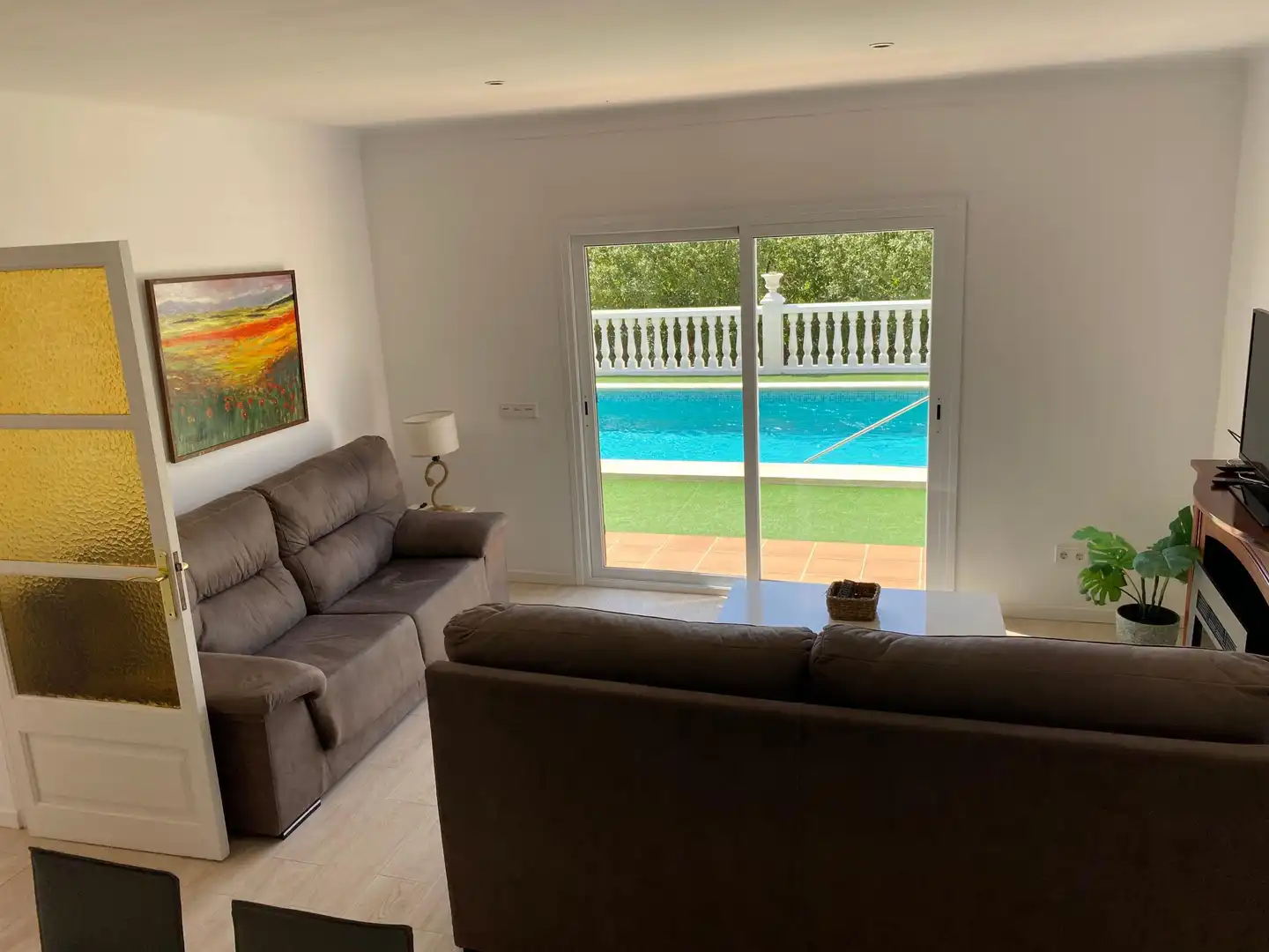 Sala d'estar de Casa o xalet de lloguer en Andratx amb Calefacció, Traster i Piscina