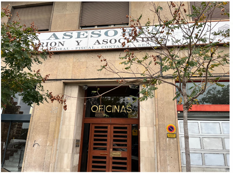 Vista exterior de Oficina en venda en  Zaragoza Capital amb Aire condicionat i Calefacció