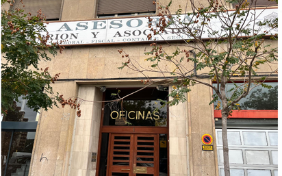 Vista exterior de Oficina en venda en  Zaragoza Capital amb Aire condicionat i Calefacció