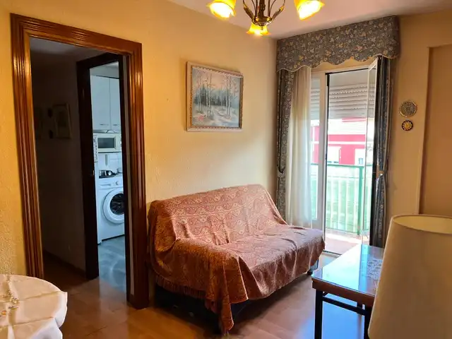 Wohnzimmer von Wohnung zum Verkauf in Madrid mit Terrasse und Möbliert