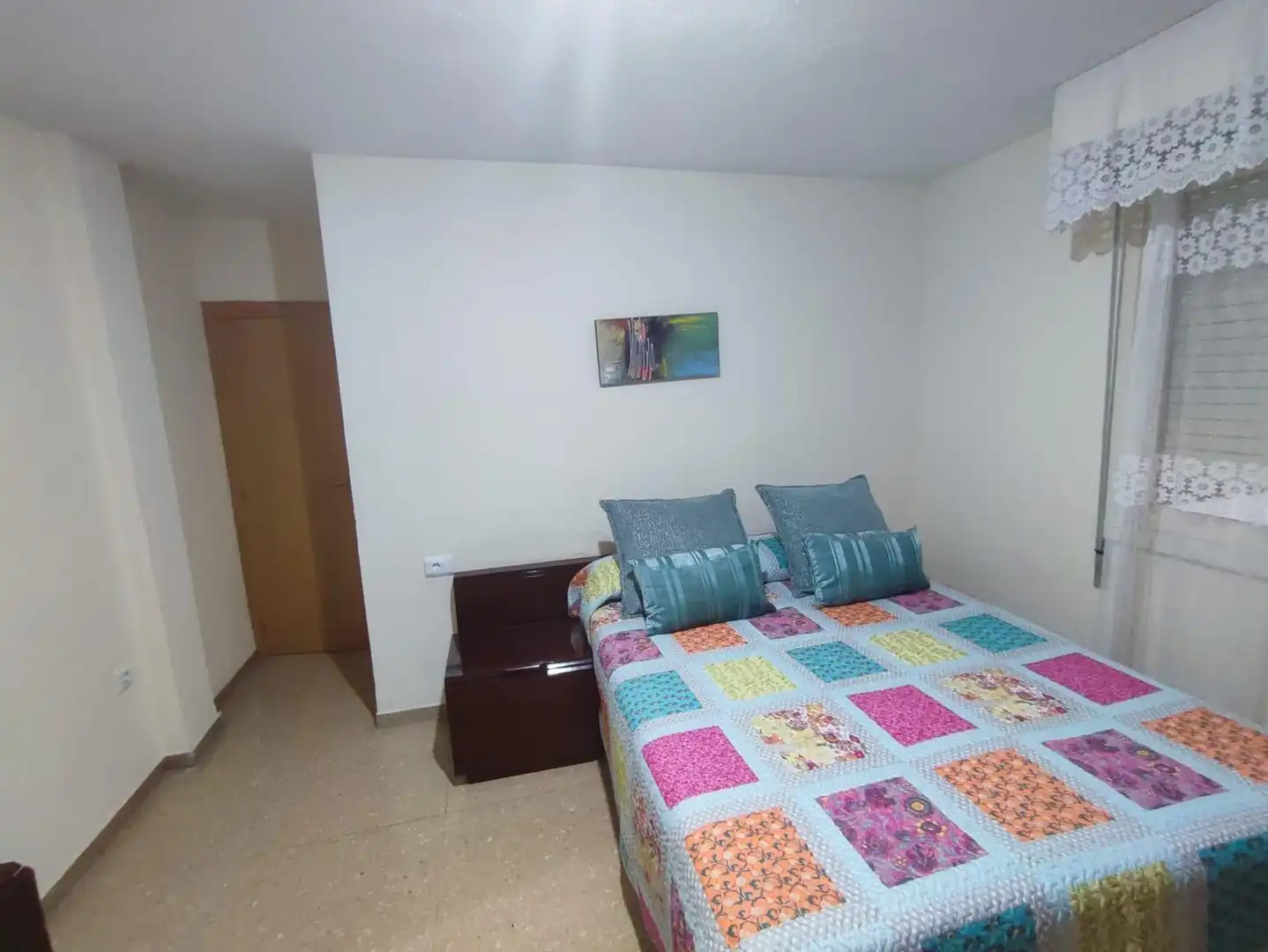 Schlafzimmer von Wohnung zum Verkauf in Castellón de la Plana / Castelló de la Plana mit Heizung, Möbliert und Balkon