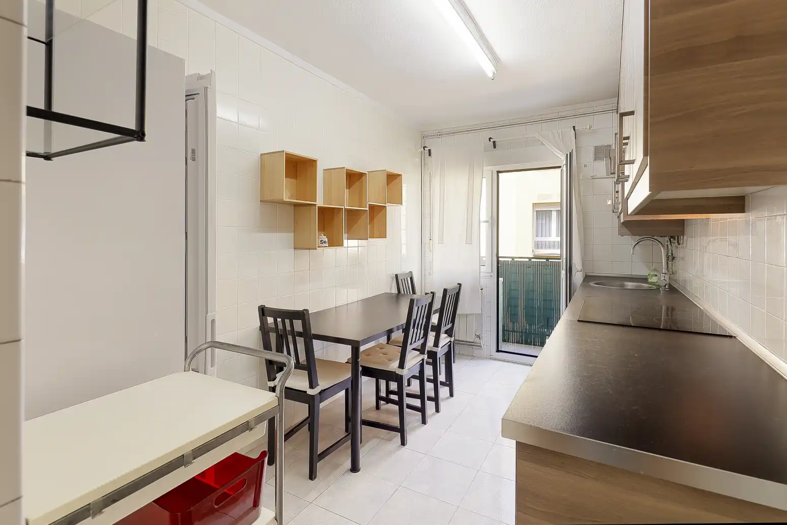 Cocina de Piso en venta en Gijón  con Calefacción, Terraza y Amueblado