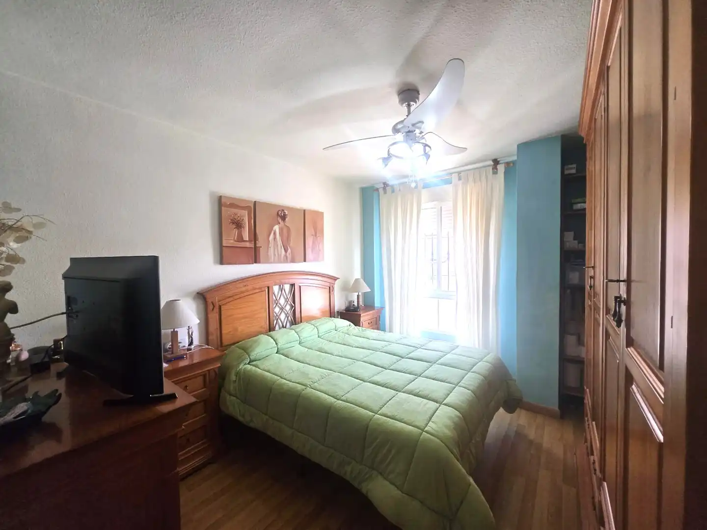 Bedroom of Flat for sale in Rincón de la Victoria  with Air Conditioner, Terrace and Storage room
