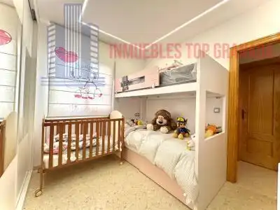 Bedroom of Flat for sale in Las Gabias  with Air Conditioner, Heating and Community pool