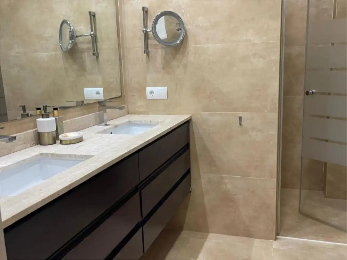 Badezimmer von Haus oder Chalet zum Verkauf in Málaga Capital mit Klimaanlage und Schwimmbad