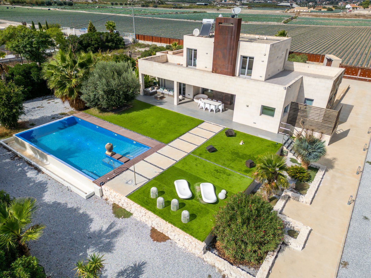 Piscina de Casa o xalet en venda en Lorca amb Aire condicionat, Calefacció i Parquet