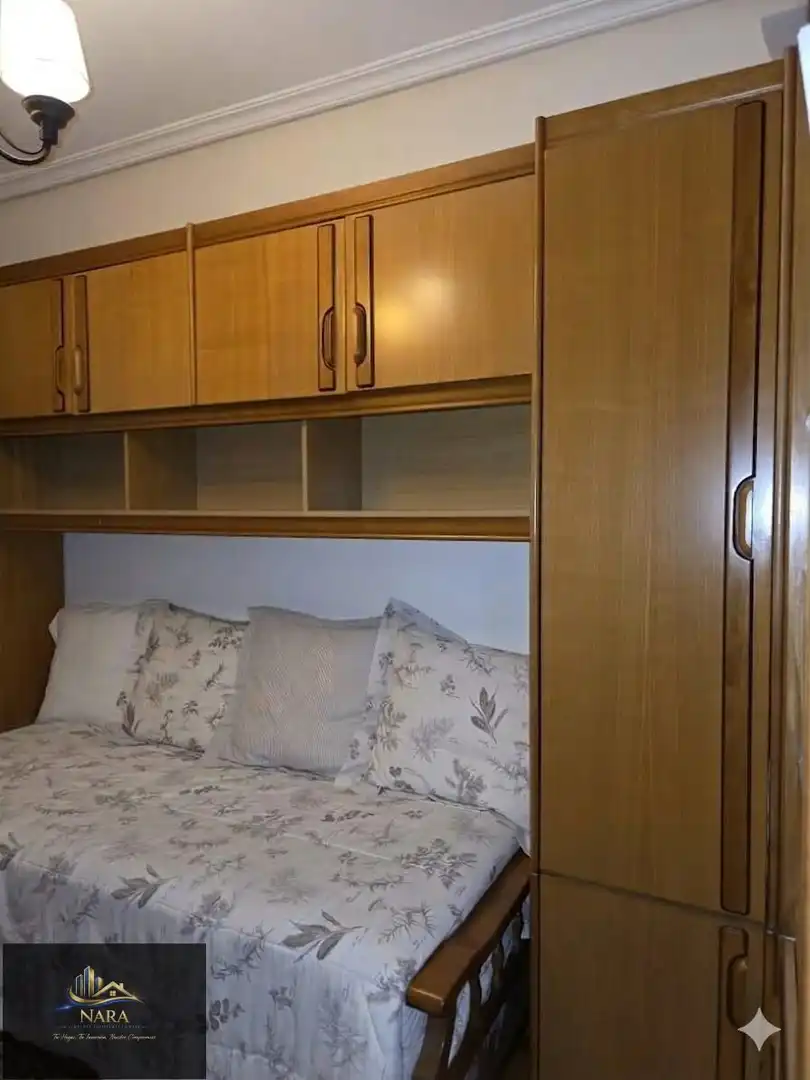 Schlafzimmer von Wohnung zum Verkauf in Santander mit Heizung, Parkett und Möbliert