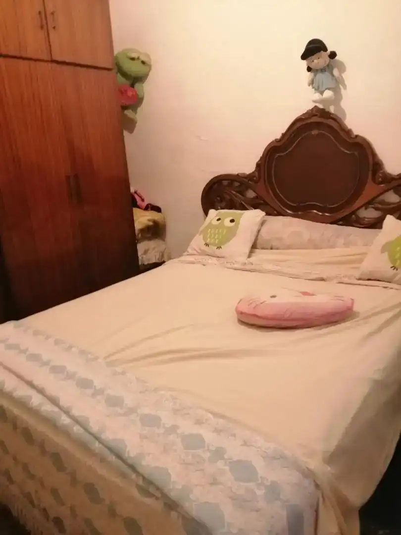 Dormitori de Casa adosada en venda en Almería amb Moblat, Rentadora i Microones