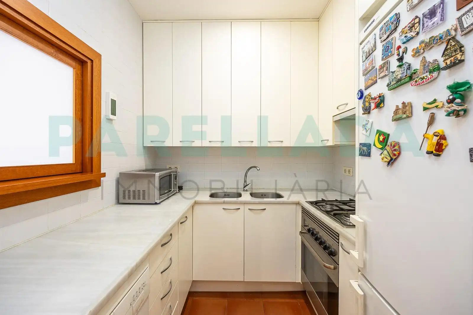 Cuina de Casa o xalet en venda en Badalona amb Aire condicionat, Calefacció i Balcó