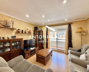 Living room of Flat for sale in Aspe  with Air Conditioner, Storage room and Furnished