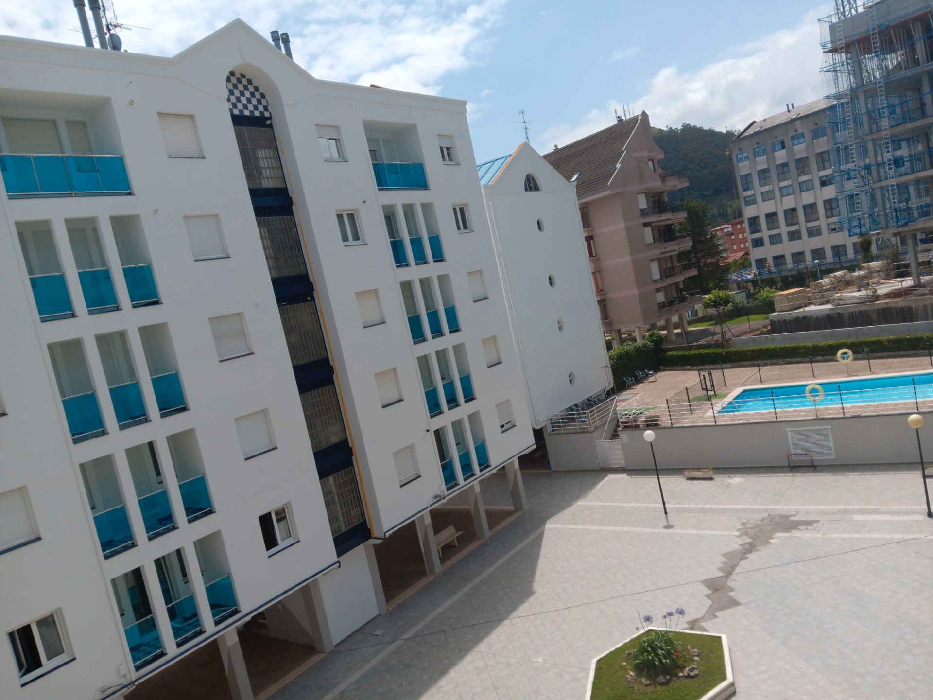 Swimming pool of Duplex for sale in Castro-Urdiales  with Heating, Private garden and Furnished